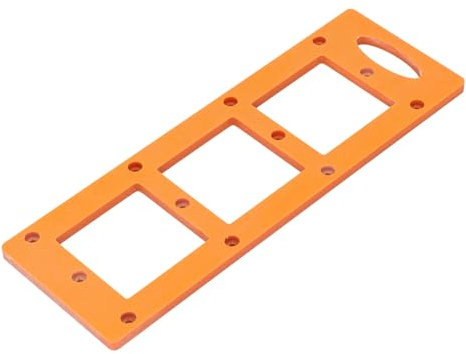 Gabarit de Découpe pour Boîte Arrière de Prise électrique, Modèle de Perçage pour Prise, Conception d'ouverture, Stabilité et Précision, Isolation électrique, en Plastique