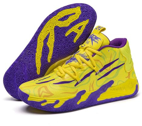 Hixingo Zapatillas de Baloncesto Hombre, Basketball Shoes Deportivas Zapatillas Deportivas Transpirable, Sneakers Unisex Adulto Zapatillas de Correr