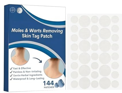 Skin Tag Remover Patch,Parches Quita Wart Cuello Y Cara,Eliminar Los Defectos De La Piel,Para Todos,1PC
