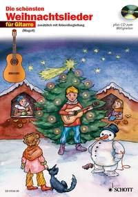 Schönsten Weihnachtslieder sehr leicht bearbeitet für 1-2 Gitarren - Ausgabe mit CD