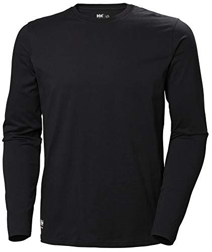 HH Workwear Herren Classic Longsleeve Kurzer Pullover, SCHWARZ, L