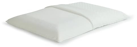 Soluko - Almohada de espuma viscoelástica de 7 cm de altura, funda no Stress extraíble, extraíble y lavable, almohada de espuma viscoelástica ergonómica ortopédica con forro de malla