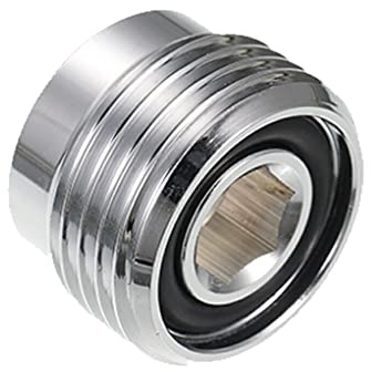 Guangcailun Adaptador de válvula de inserción de Buceo Profesional, convertidor Firme, Juntas tóricas, Tanque cilíndrico, Accesorios de Buceo anticáusticos para Exteriores