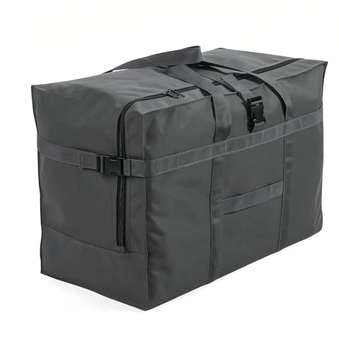 Arxus Borsone Grande, 120L Borsa da Viaggio per il Fine Settimana Overnight per Uomo e Donna, Pieghevole Portaoggetti Bag per Viaggi Aereo Campeggio Sport Traslochi