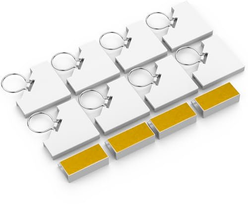 MLEJU Set di accessori per zanzariera magnetica, compatibile solo con le zanzariere magnetiche MLEJU–8 angoli di collegamento e 4 clip per telaio finestra