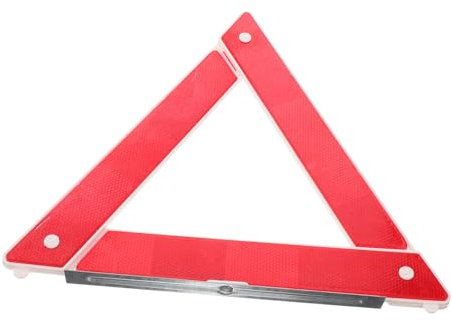 ASAKKURA Triangle De Signalisation Pliable Pour Voiture Triangle Urgence Réfléchissant Pour Sécurité Routière Panneau Avertissement Compact