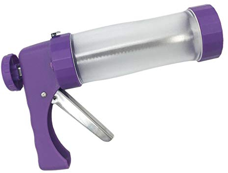 Tubayia Biscuit Press Machine Biscuit Press Biscuit Press Kitchen Tool Pastry Syringe for Cake and Biscuits purple