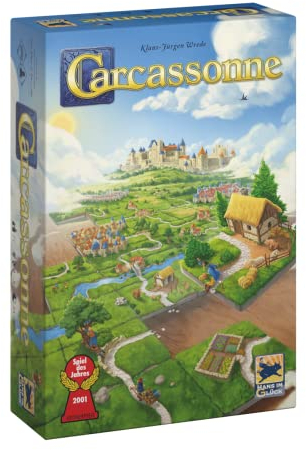 Hans im Glück, UNbox Now, Carcassonne V3.0, Grundspiel, Familienspiel, Spiel des Jahres 2001, 2-5 Spieler, Ab 7+ Jahren, 35 Minuten Spielzeit, Deutsch