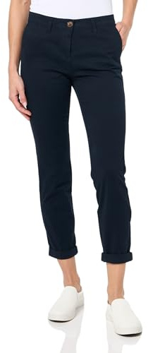 Nautica Jeans Women's Montauk Chino Pants, Night Sky, 10