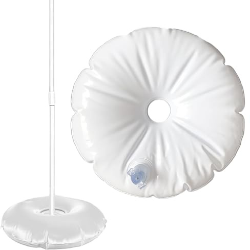 CREATCABIN 2 Bolsa de Peso de Agua para Soporte de Columna de Globos Base Rellenable con Agua para Arco de Globos Soporte para Globos Base para Arcos de Globos Suministros para Fiestas Bodas 26.8cm