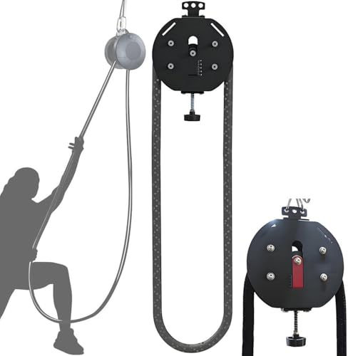 Ändlös dragtränare med magnetiskt motstånd, justerbar för hemgym, 150 kg lastkapacitet, helkroppskoordinationsövningar