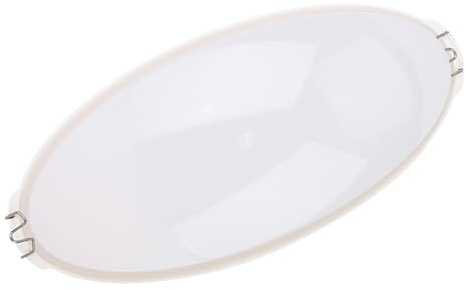 OVAQUIXI Paralume per Lampada da Sauna Materiale PP Resistente alle Alte Temperature, Antideflagrante, con Superficie Liscia Antipolvere per Il Bagno della Sauna