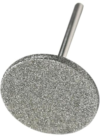 Toyvian Sturdy Stainless Steel Nail Drill Bit Set with Small 20mm Sanding Discs for Nail Care, Versatile Use Pedicure Drill Tips Suitable for Professional and Home Manicure