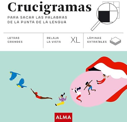 Crucigramas para sacar las palabras de la punta de la lengua (XL) (Cuadrados XL)