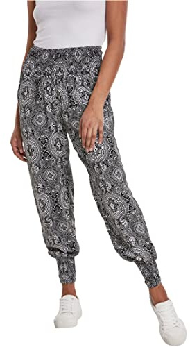 Urban Classics Ladies Sarong Pants, Pantalones Mujer, Multicolor (Bandana 01060), 36 (Talla del Fabricante: X-Small)