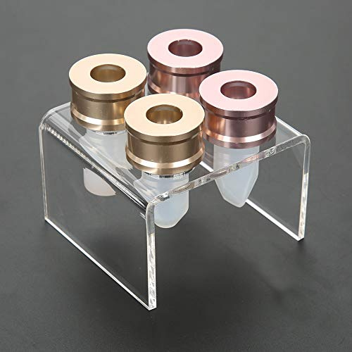 Molde de Lápiz Labial de Bricolaje 12.1 Mm, Kit de Herramientas Artesanales Circulares de Molde de Labios de Bálsamo Casero, Molde de Silicona para Hacer Lápiz(juego de soportes de cuatro agujeros)