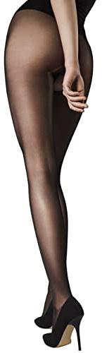 Fiore Generic Collant 20/80 con Apertura e Caviglia Aperta 20/80 DEN S-XXL, Nero , S-XXL