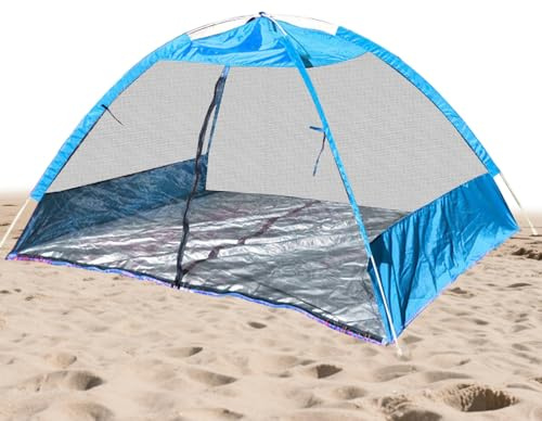 För stranden, strandskydd | SCHEMKORT, vattentätt UV-skydd, lätt sol 2 3 4 personer för familjekul, resor, campingtillbehör