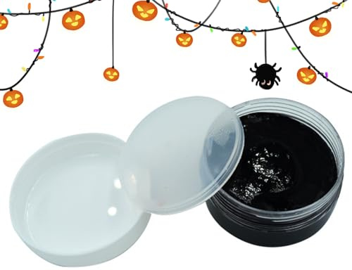 Zuasdvnk Trucco di sangue finto, sangue finto coagulato per Halloween, accessori lavabili, accessori per giochi di ruolo, spettacoli teatrali spaventosi, adolescenti, appassionati di scherzi