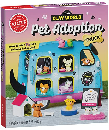 Mini Clay World Pet Adoption Truck