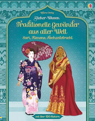 Sticker-Wissen: Traditionelle Gewänder aus aller Welt: Sari, Kimono, Hochzeitstracht