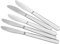 Funnydin Knife Set, Dinner Knives Set of 12, 8.3 Inch, Grade Stainless Steel Knives, Cutlery Knives Only, Dishwasher Safe, Table Knives in Home, Kitchen or Restaurant