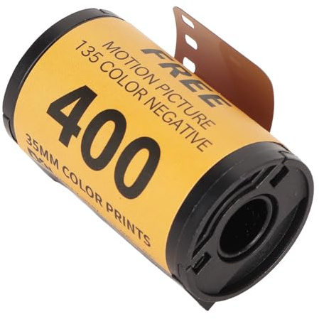 Klar Effekt, Färgfilm ISO 320-400, 35 Mm Kamerakompatibel, 18 Exponeringar, Bred Exponeringslatitud, Kolborttagning, Färgfilm för 135 Kameror