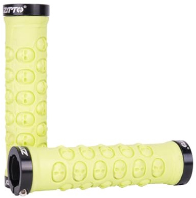 QUXVUIS ZTTO 1 par de empuñaduras de manillar bicicleta aleación aluminio mango antideslizante cubierta portátil montaña al aire libre montar desmontable
