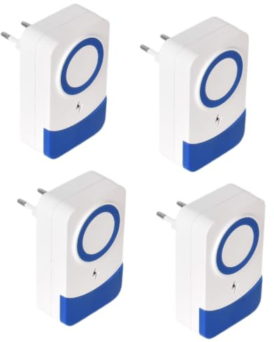 Colexy Repelente Ultrasónico de Plagas, 4 Pack Antimosquitos Eléctrico Enchufable, Pest Reject Control de Plagas para Interiores, Repelente Mosquitos, Ratones, Cucarachas, Hormigas y Arañas