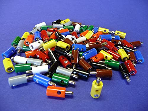 50-STÜCK Modellbahn STECKER QUERLOCHSTECKER 9 Farben auch für Märklin