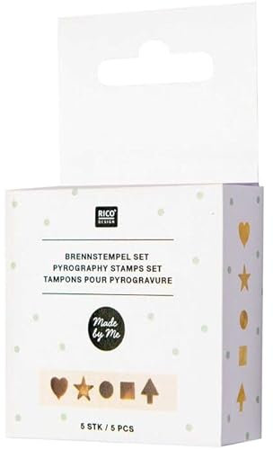 PAINT IT EASY NEU Brennstempel Set, 5-teilig