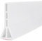 Maxant Shower Threshold Water Dam, White 1.7M, Rubber, Glossy Finish, Modern Style, Easy Glue Up Installation, Kitchen & Bathroom Water Barrier