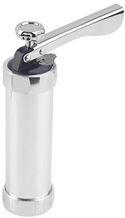 Siringa Per Pasticceria In Acciaio Inox 7Pcs/Set Stainless Steel Cake Airbrush Cream Nozzle Piping DIY Chocolate Confectionery Pastry Decoration Baking Accessories Per Cupcake, Biscotti(Style 2)