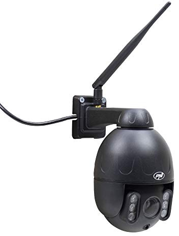 Videoüberwachungskamera PNI IP655B 5MP WiFi PTZ 5X Optischer Zoom H265 slotmicroSD Nachtsicht 50m IP66 Bewegungserkennungsalarm Bidirektionale Audiokommunikation