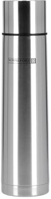 Royalford 500ML Stainless Steel Vacuum Water Bottle | Insulated Flask Bottle | Flask with Double Wall Design | Hot & Cool, Portable & Leak Proof | Perfect for Camping Hiking