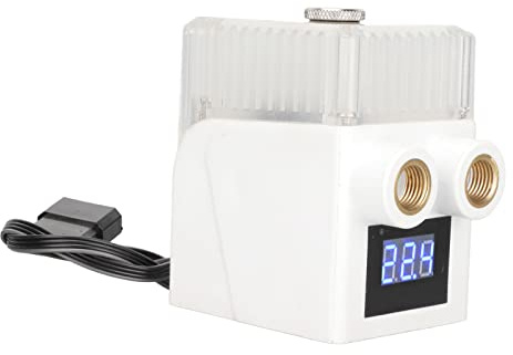 Dpofirs Pompa di Raffreddamento Ad Acqua Ultra Silenziosa Serbatoio 12V, Pompa di Raffreddamento del Computer da 5W per di Raffreddamento a Liquido della CPU del PC, Connettore a