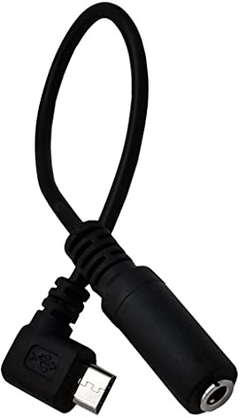 Mllepjdh Cavo adattatore da micro USB maschio a jack da 3,5 mm per cuffie e auricolari, cavo convertitore, ampia linea di applicazione