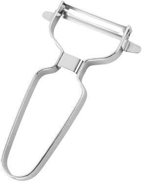 Culinavog Éplucheur en Y en Acier Inoxydable, Économe pour Légumes Volumineux, Fruits, Eplucheur Pomme de Terre pour Cuisine, Lame Mobile, Passe au Lave-Vaisselle