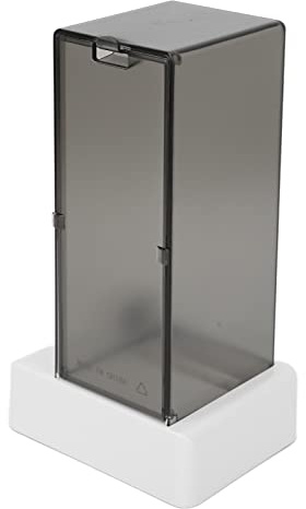 Oytrui Porta Dischetti di Cotone Automatico, Dispenser di Dischetti di Cotone in Materiale PC per Uso Alimentare, Design a Pressione, per Bagni e Camere Letto
