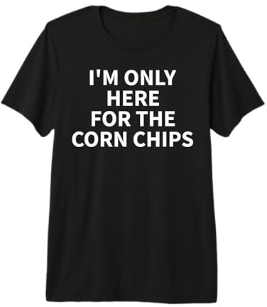 Vêtements de copeaux de maïs - Design Amusant et Mignon pour Amoureux des Frites T-Shirt Haut de Gamme