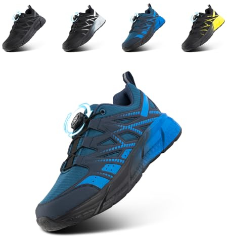 Hitmars Baskets Homme Femme Chaussures de Sport la molette Légères | Chaussures Running Respirantes Mesh Sneaker Hommes antidérapante Fitness Marche Outdoor Confort