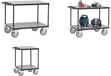 Fetra 2400/7016 Tischwagen Anthrazitgrau