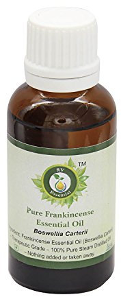 Olio essenziale incenso | Boswellia Carterii | Per corpo | Per relax | Per pelle | 100% puro | Distillato a vapore | Grade terapeutico | Frankincense Essential Oil | 30ml | 1.01oz By R V Essential