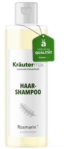 Rosmarin Shampoo Haarshampoo zur Haarpflege mit Rosmarinduft und Rosmarinöl 3 x 250 ml