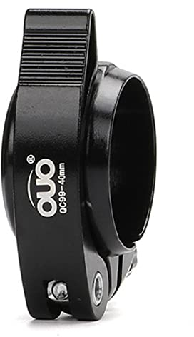 WLDOCA Faltrad Bunte Sattelstützenklemme 40/41 mm Schnellspanner Bunte Sitzrohrklemme Kompatibel mit Dahon Sp8 Faltrad,B,40MM