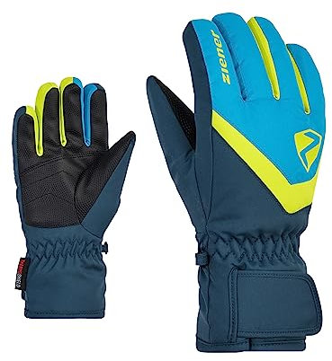 Ziener Kinder LORIKO Ski-Handschuhe/Wintersport | wasserdicht atmungsaktiv, hale navy, 5,5