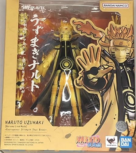 Tamashii Nations S.H.Figuarts Naruto Uzumaki [Kurama Link Mode] Courageous Strength That Binds