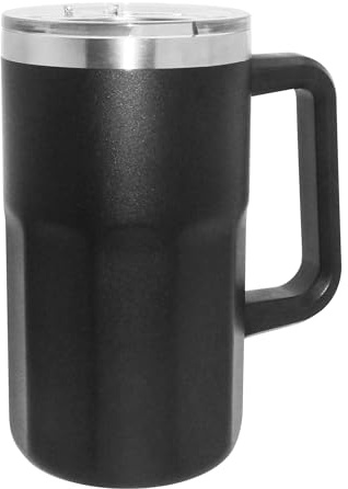 Oggi Boccale da birra isolato con manico, ideale per birra, boccale da birra, bicchiere da birra, bicchieri da birra, bicchieri da birra, tazze da birra con manici, tazza grande, tazza per