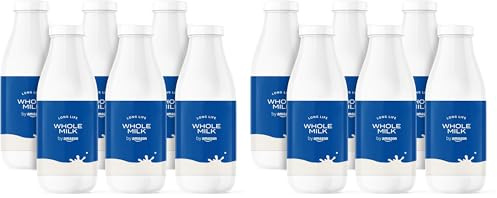 by Amazon Leche Entera, 6x1L (Paquete de 2)