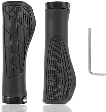 Poignées pour Vélo Ergonomique, Poignée de Guidon de Vélo 22mm pour VTT BMX Vélo Électrique